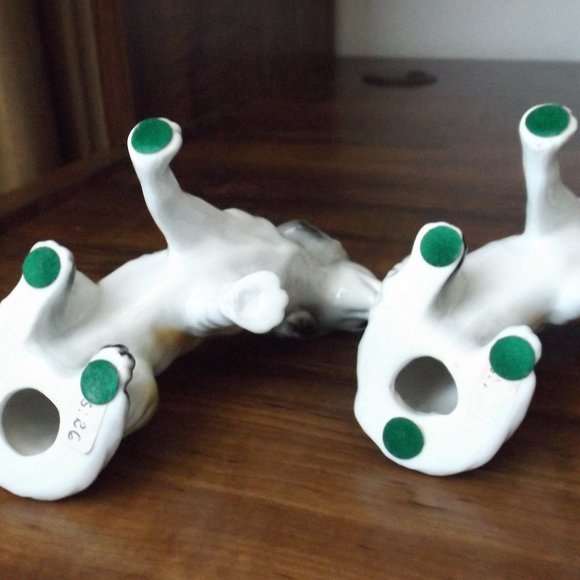 Vintage porcelain dogs figurines (#EV1496) - Picture 4 of 6